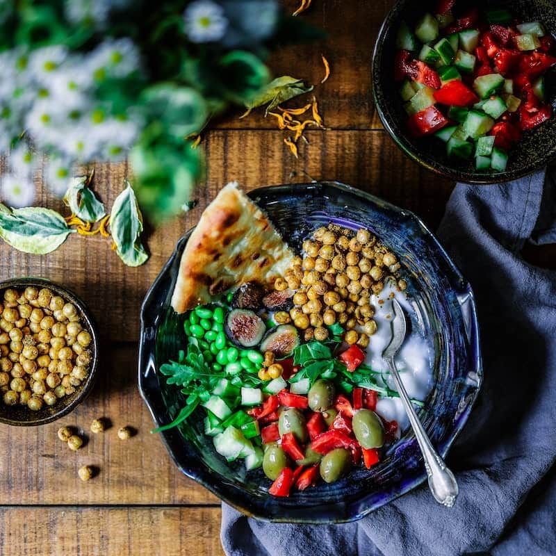 Photo of beautful arranged food