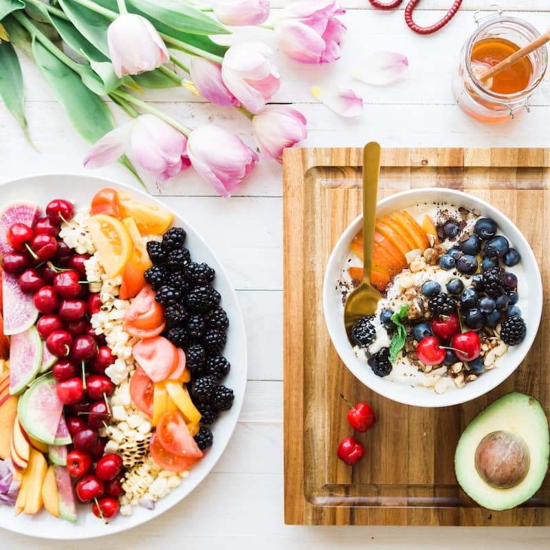 Photo of beautful arranged food