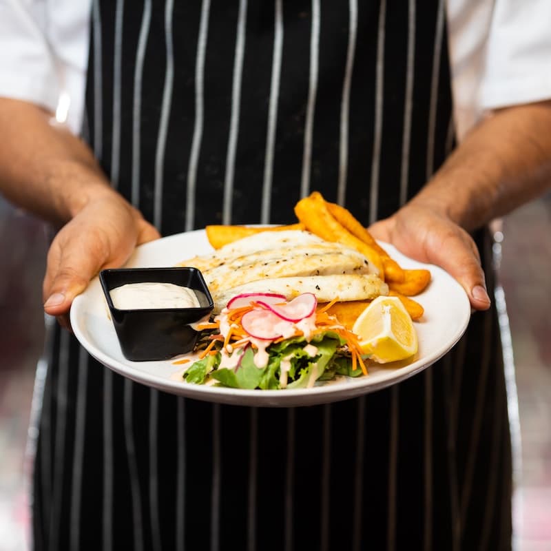 Photo of beautful arranged food